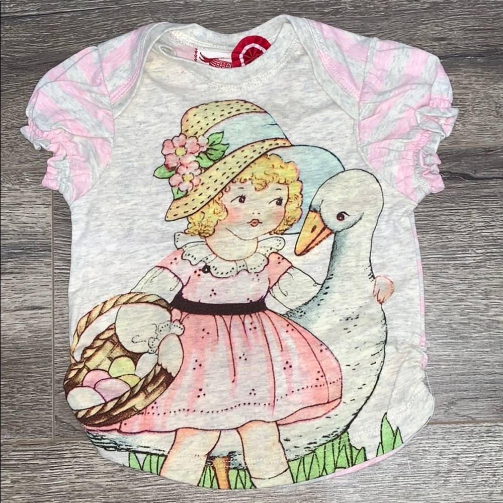 Paper Wings Easter Girl Tee